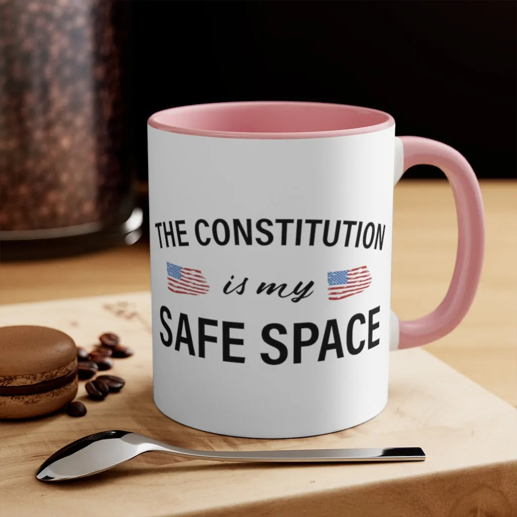 The Constitution Is My Safe Space Mug