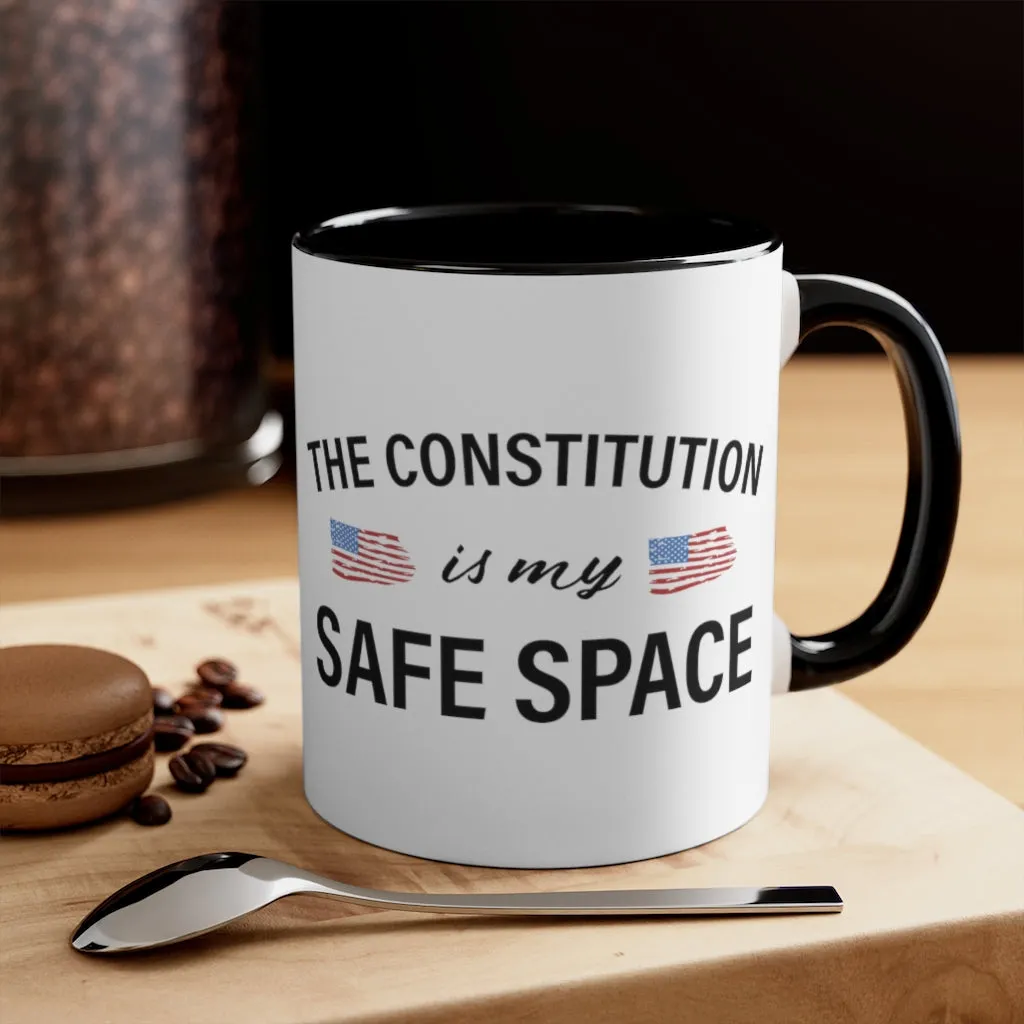 The Constitution Is My Safe Space Mug