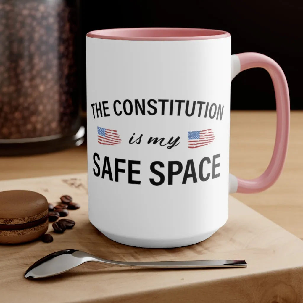 The Constitution Is My Safe Space Mug