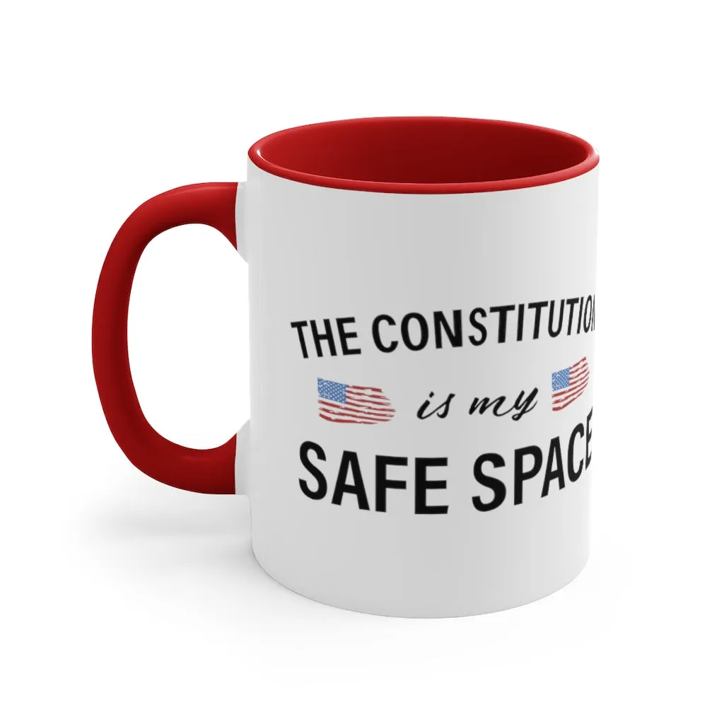 The Constitution Is My Safe Space Mug