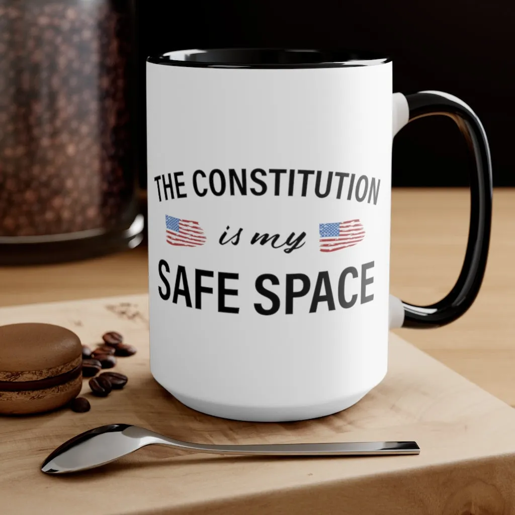 The Constitution Is My Safe Space Mug