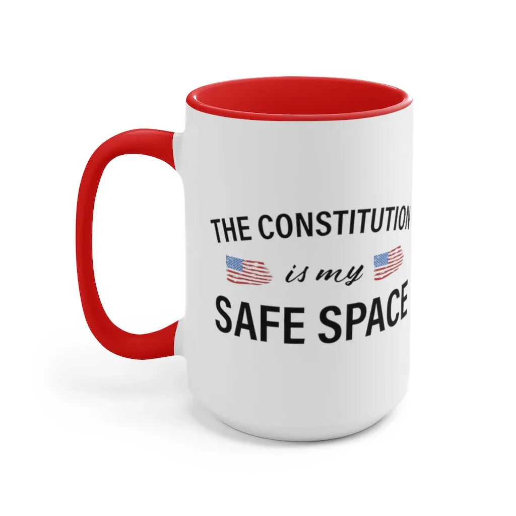 The Constitution Is My Safe Space Mug