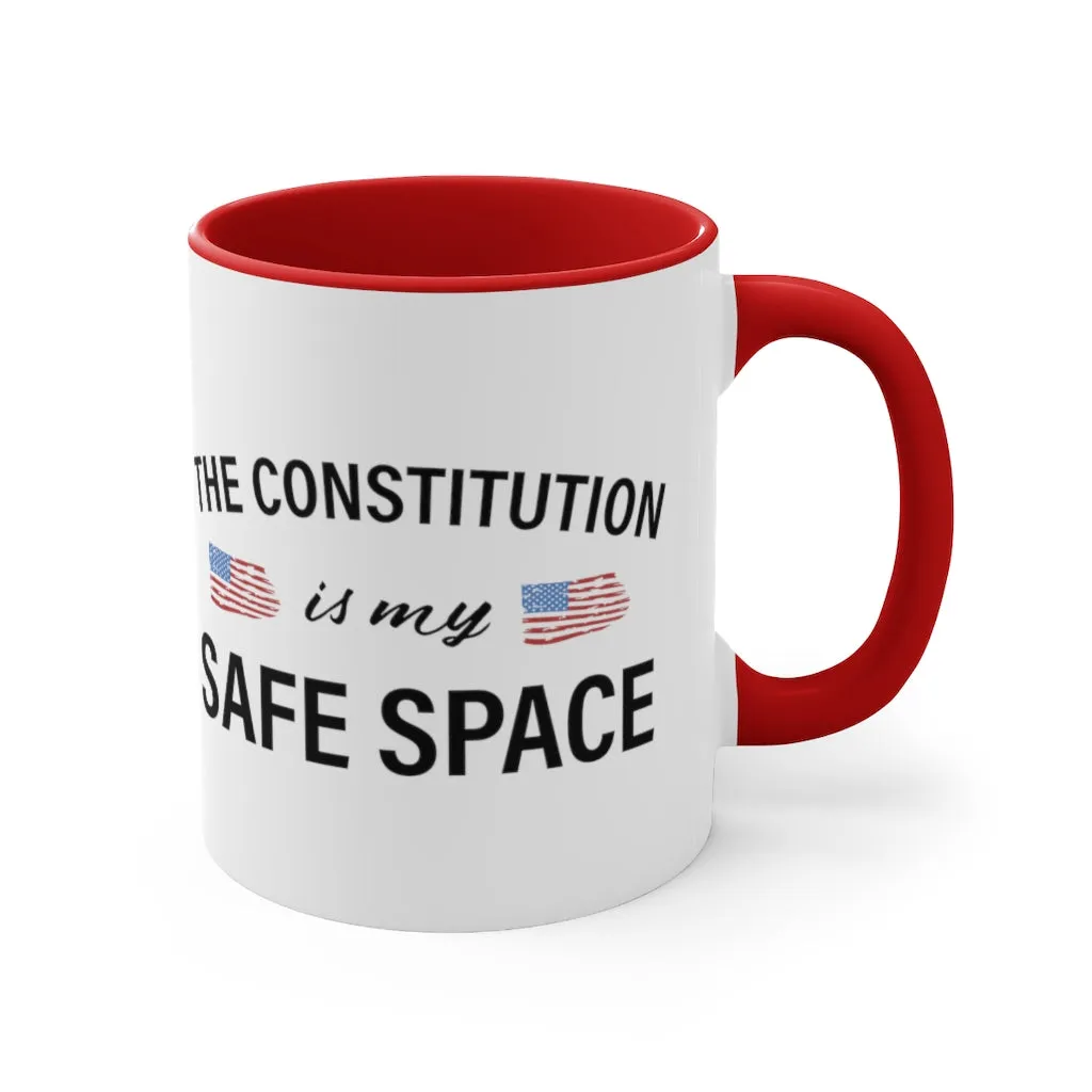 The Constitution Is My Safe Space Mug