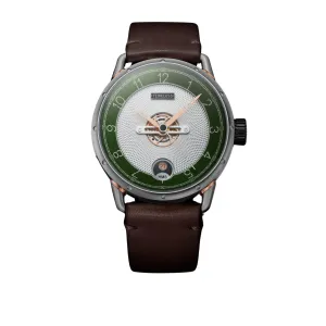 TIMELESS HMS 003 GREEN WHITE DIAL