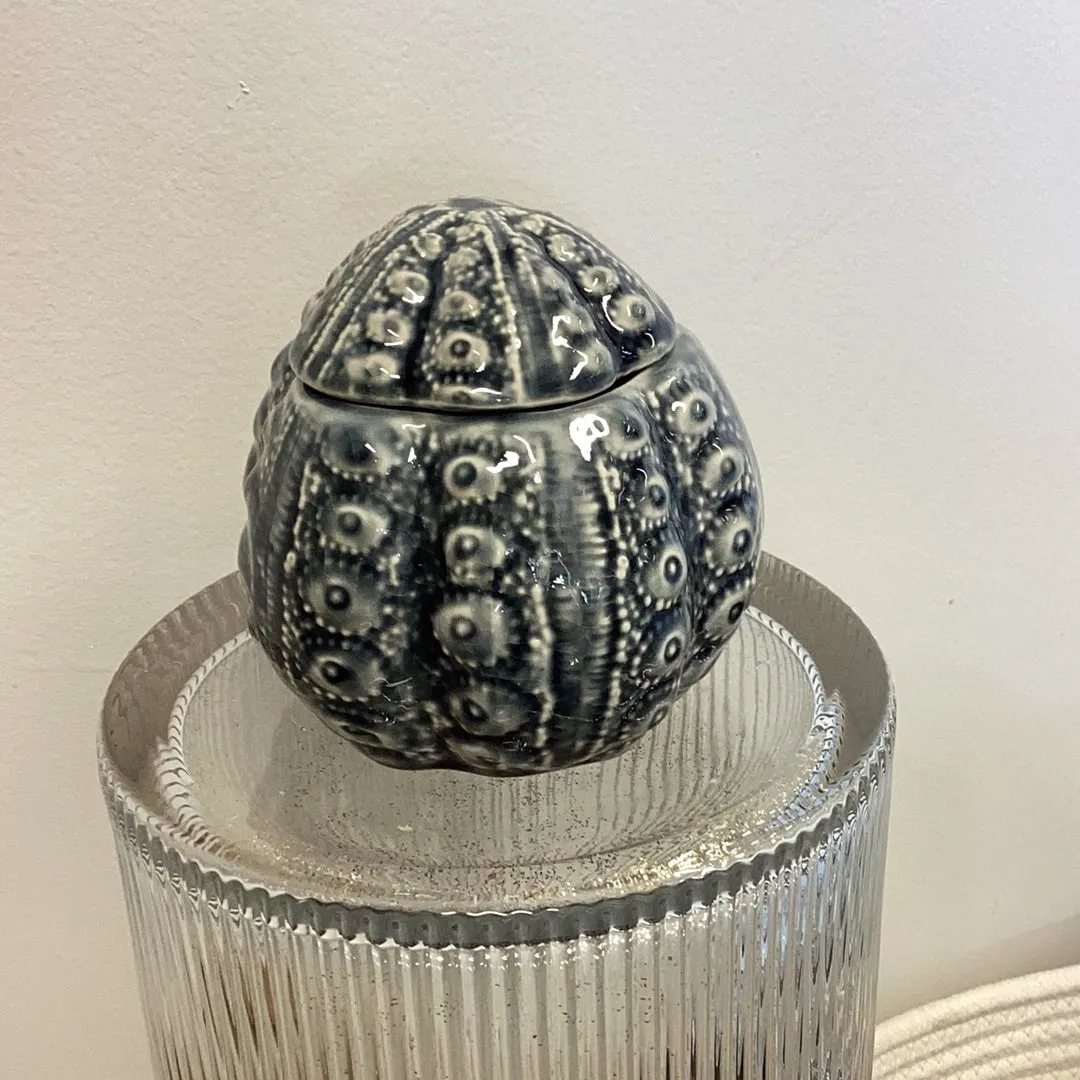 Urchin Ceramic Trinket Jar