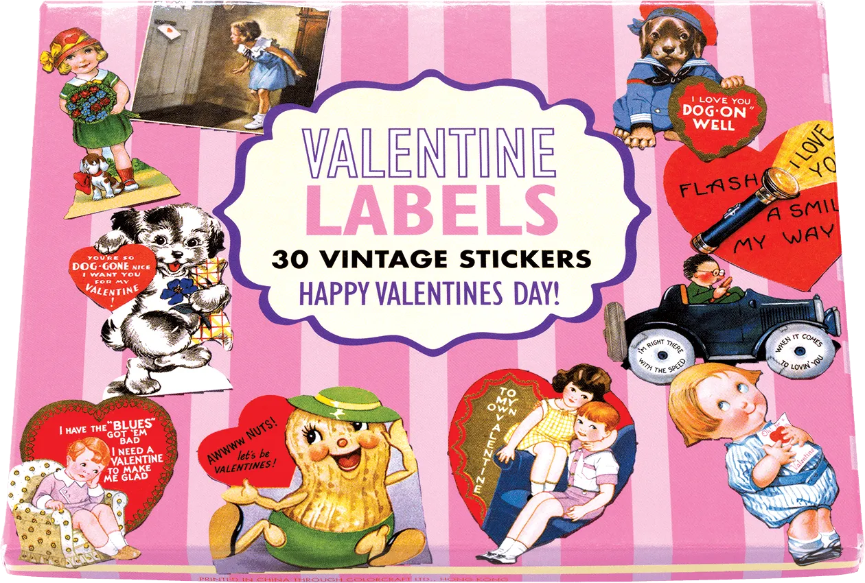 Valentine Sticker Box