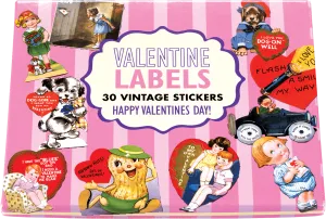 Valentine Sticker Box