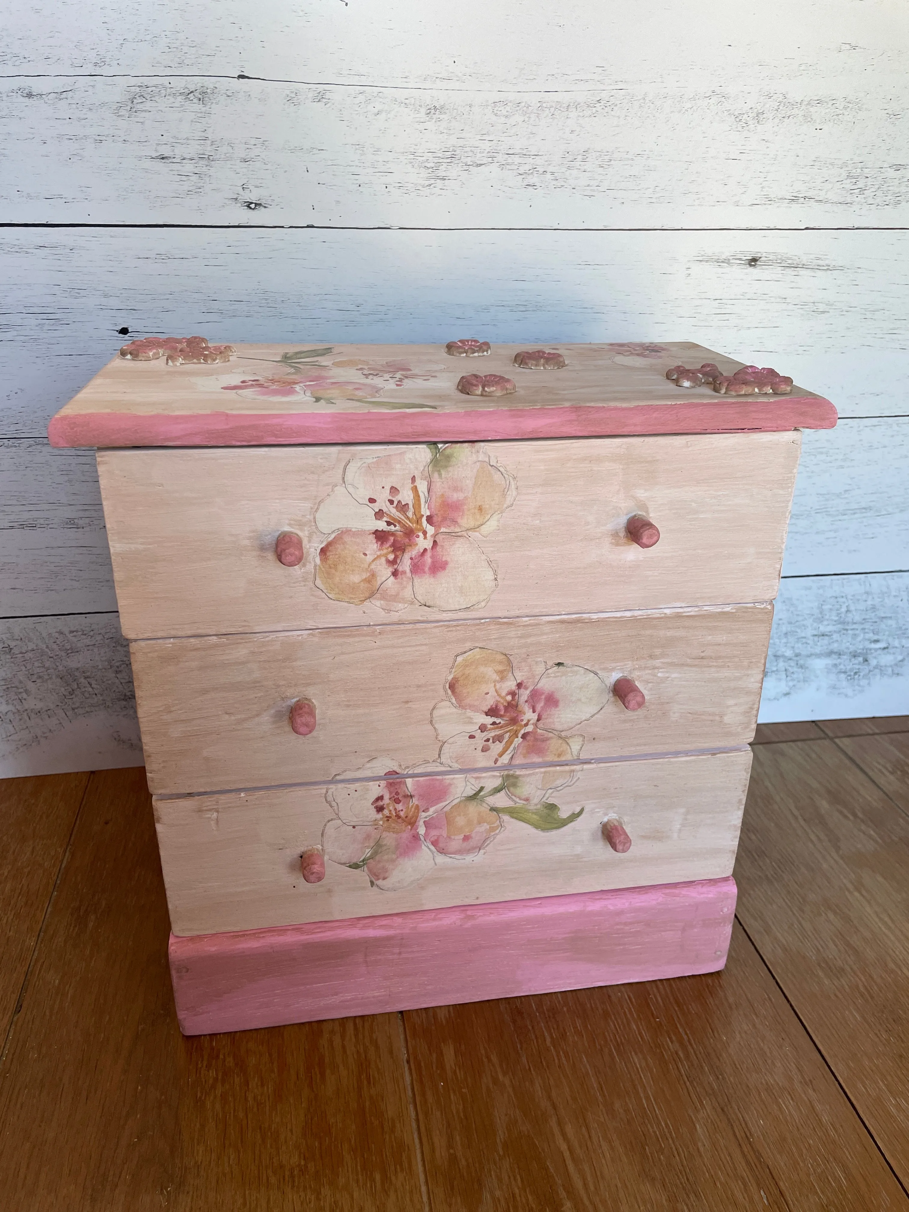 Vintage Upcycled Jewelry box