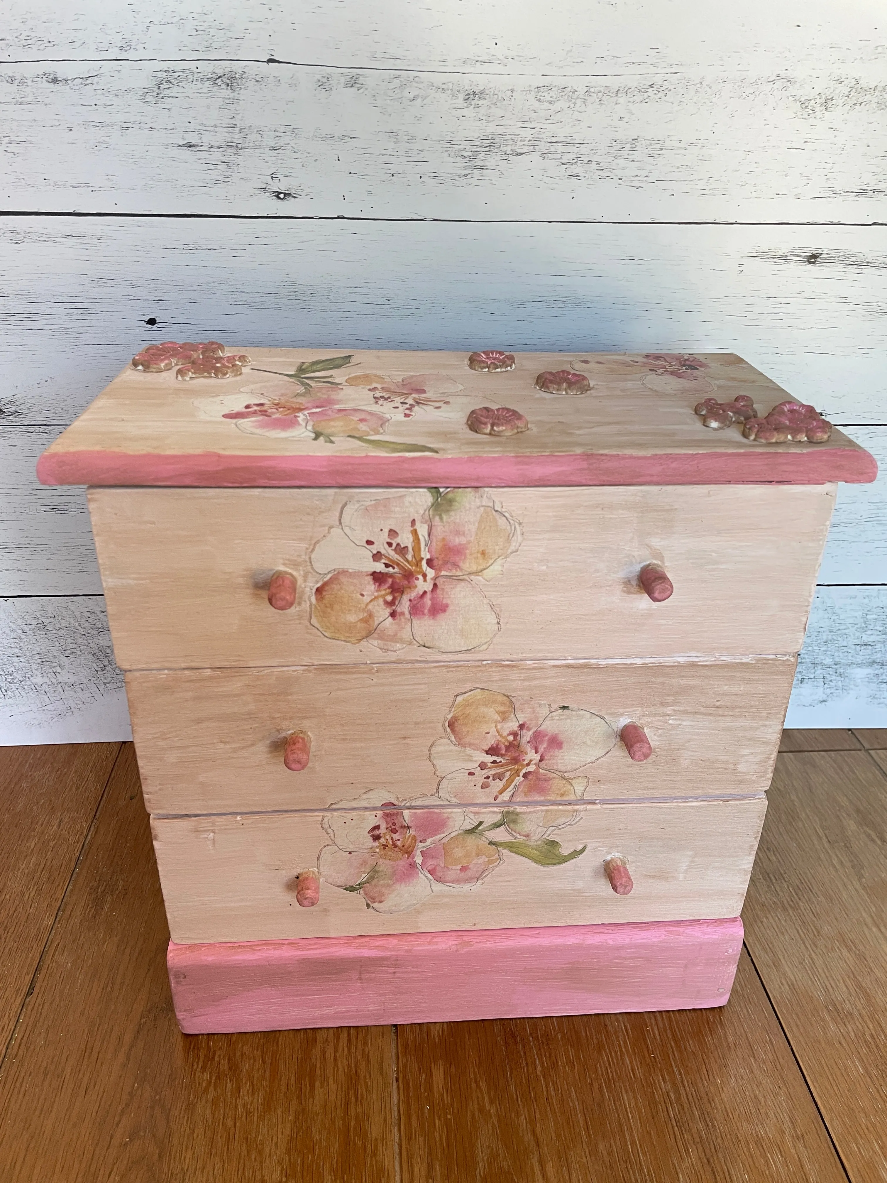 Vintage Upcycled Jewelry box