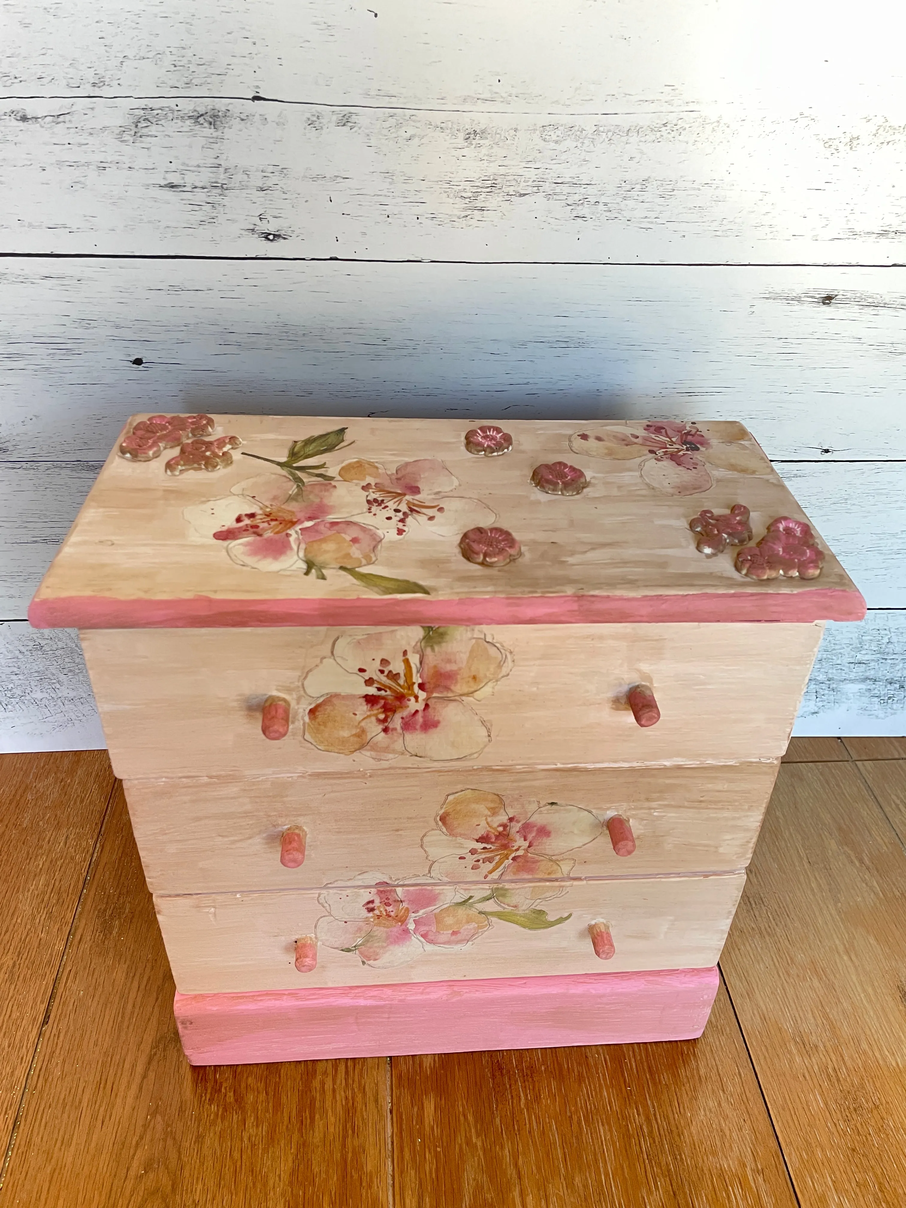 Vintage Upcycled Jewelry box