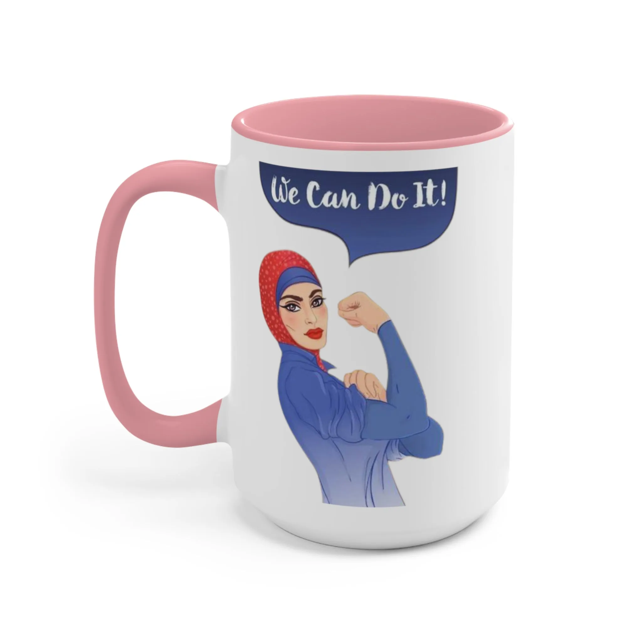 We Can Do It Ceramic Coffee Mug, teacher gift, coworker gift, unique gift, gift for mom, gift for dad, funny mug, Motivation gift