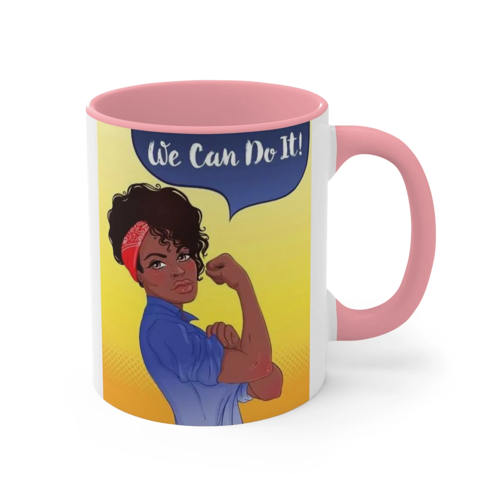 We Can Do It Ceramic Coffee Mug, teacher gift, coworker gift, unique gift, gift for mom, gift for dad, funny mug, Motivation gift