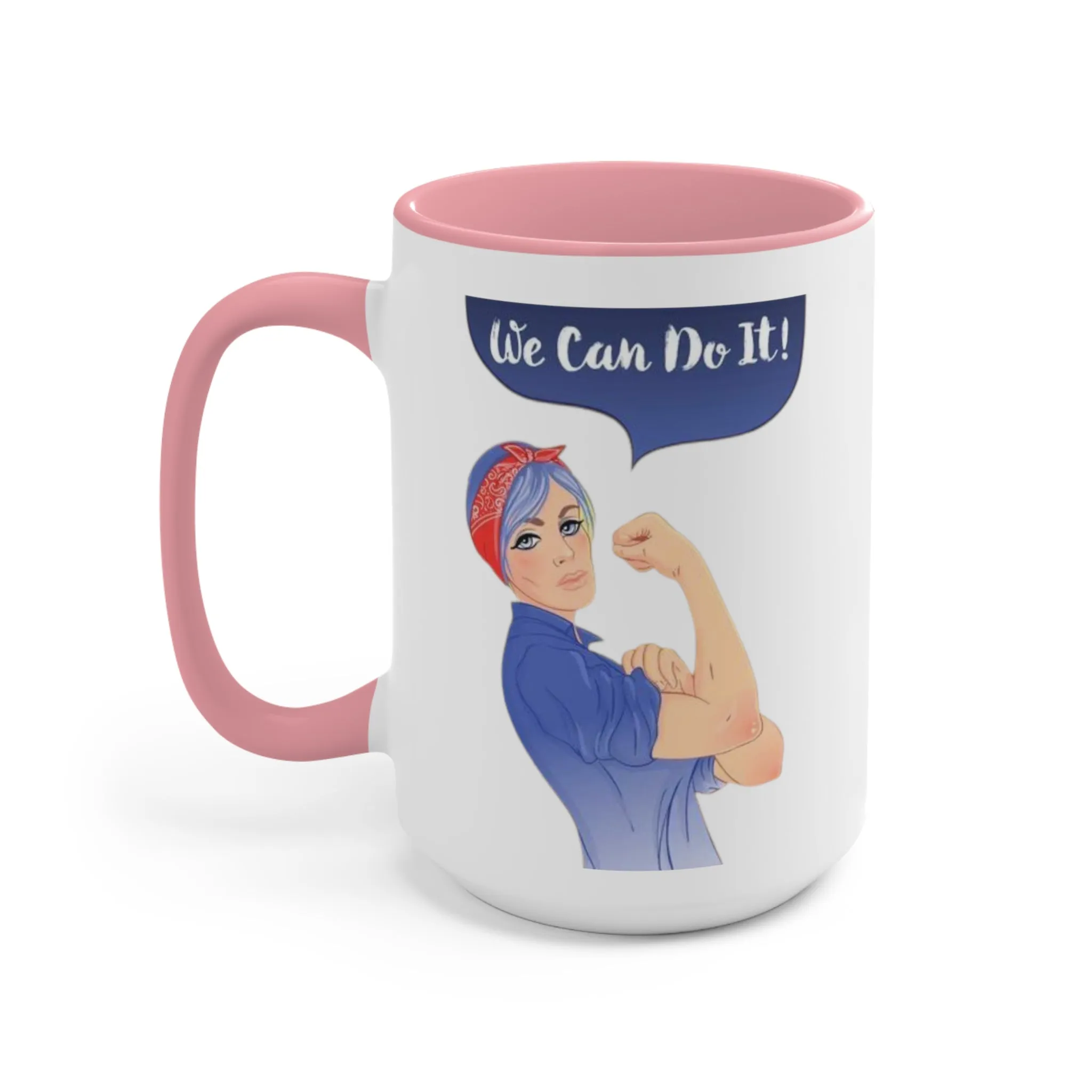 We Can Do It Ceramic Coffee Mug, teacher gift, coworker gift, unique gift, gift for mom, gift for dad, funny mug, Motivation gift