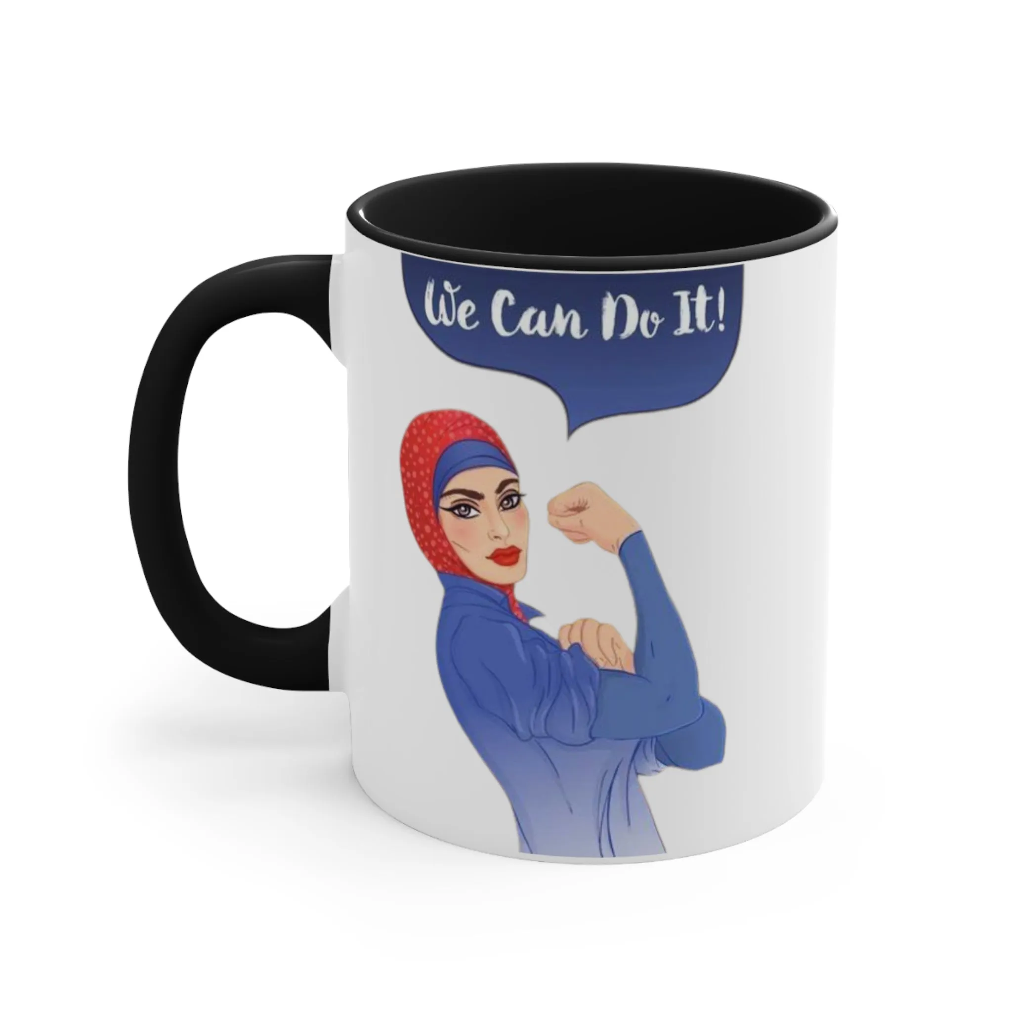 We Can Do It Ceramic Coffee Mug, teacher gift, coworker gift, unique gift, gift for mom, gift for dad, funny mug, Motivation gift