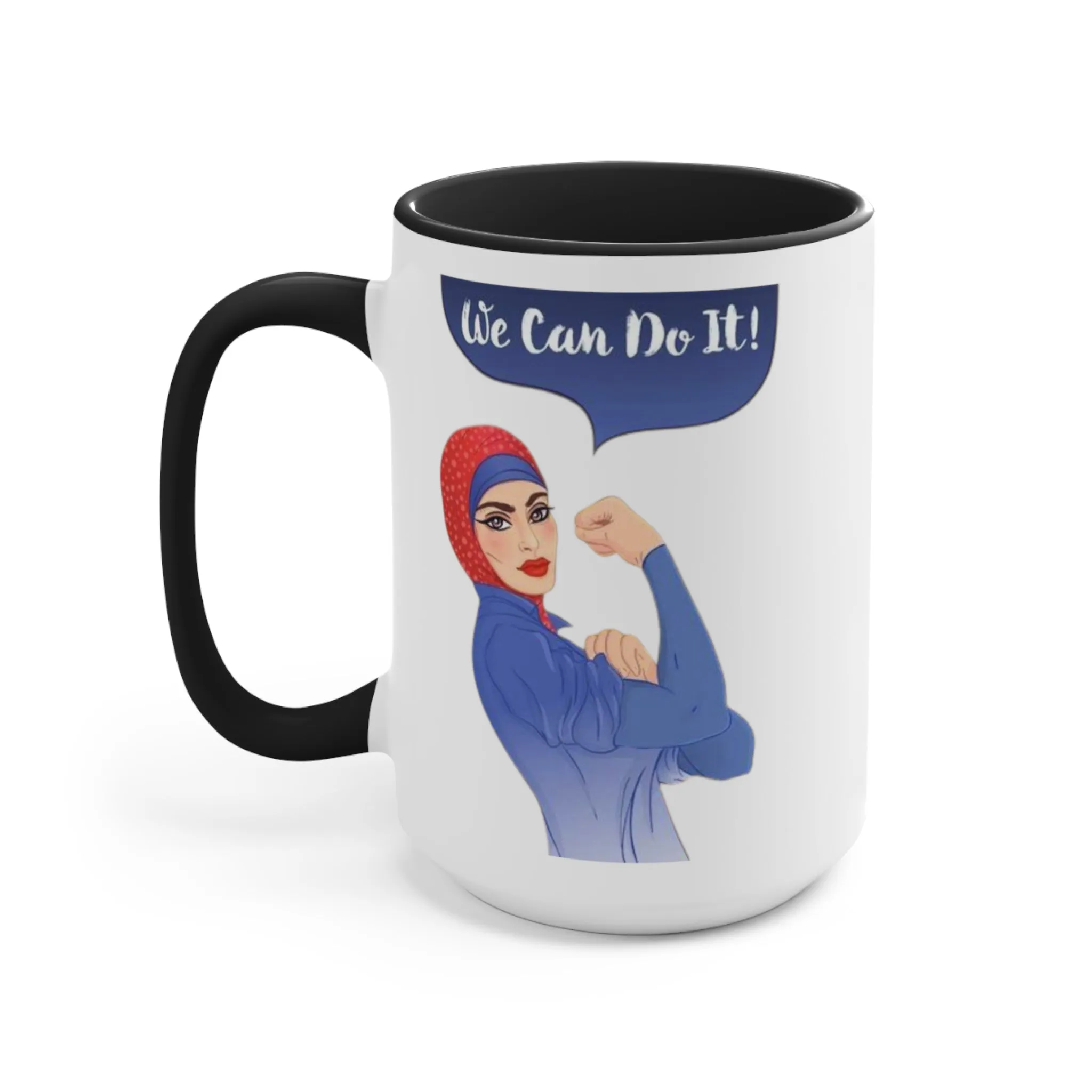 We Can Do It Ceramic Coffee Mug, teacher gift, coworker gift, unique gift, gift for mom, gift for dad, funny mug, Motivation gift