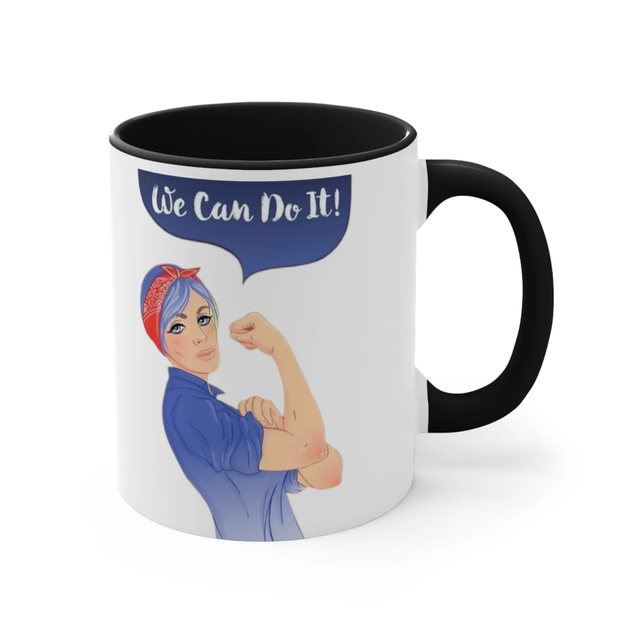 We Can Do It Ceramic Coffee Mug, teacher gift, coworker gift, unique gift, gift for mom, gift for dad, funny mug, Motivation gift