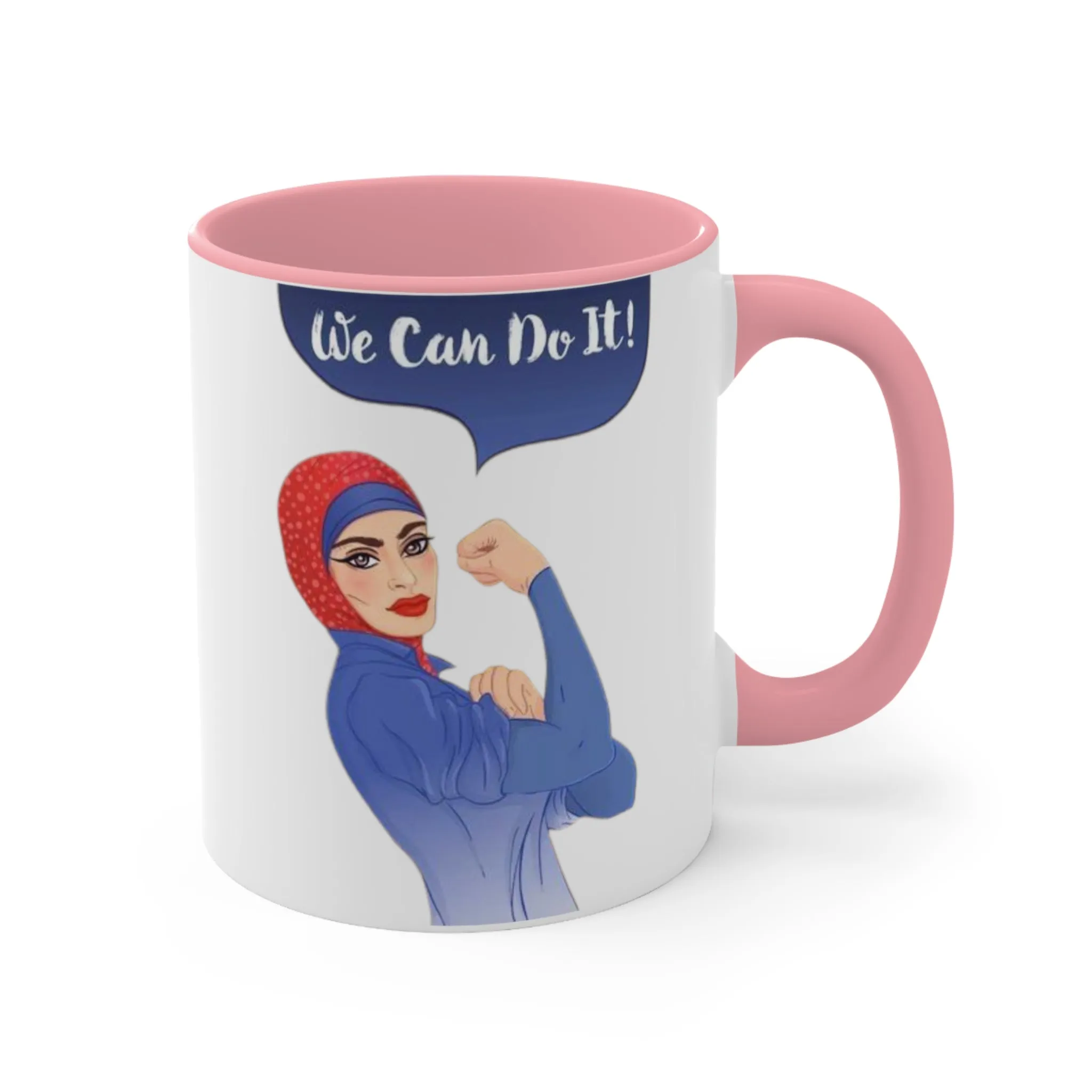 We Can Do It Ceramic Coffee Mug, teacher gift, coworker gift, unique gift, gift for mom, gift for dad, funny mug, Motivation gift