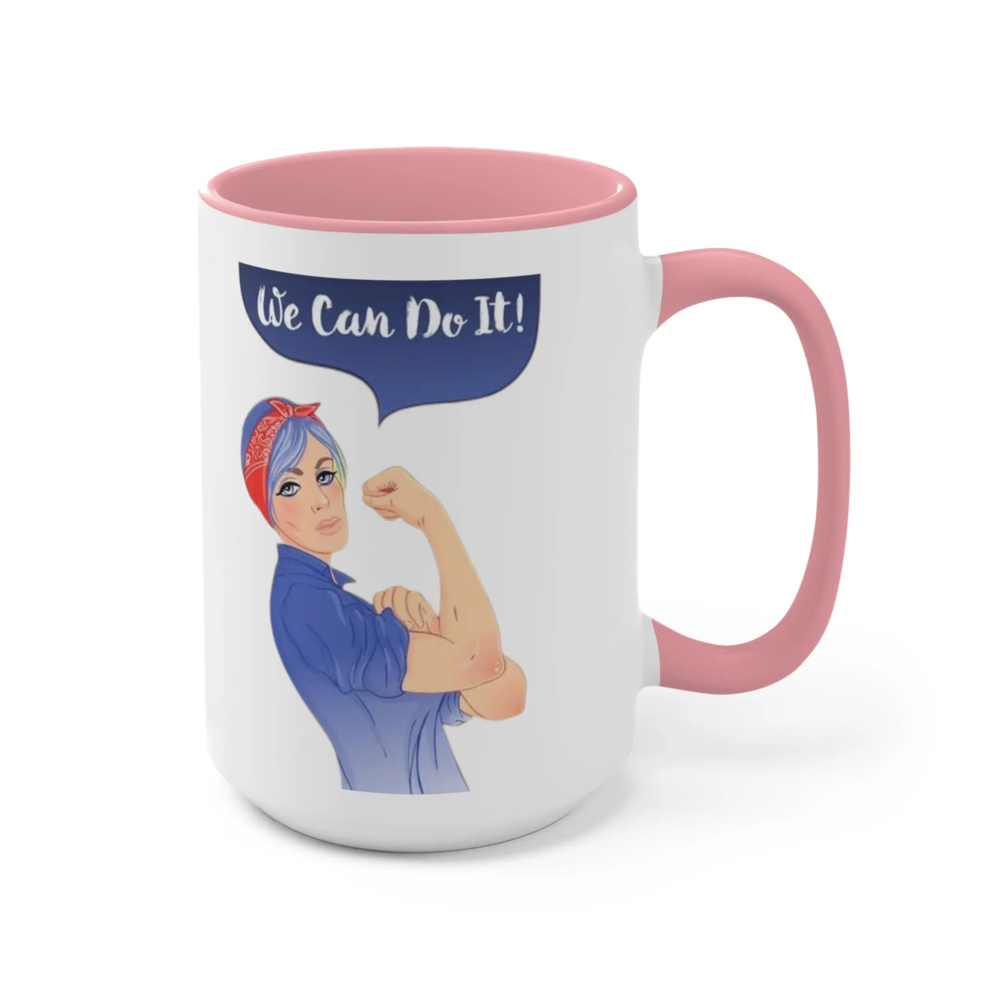 We Can Do It Ceramic Coffee Mug, teacher gift, coworker gift, unique gift, gift for mom, gift for dad, funny mug, Motivation gift