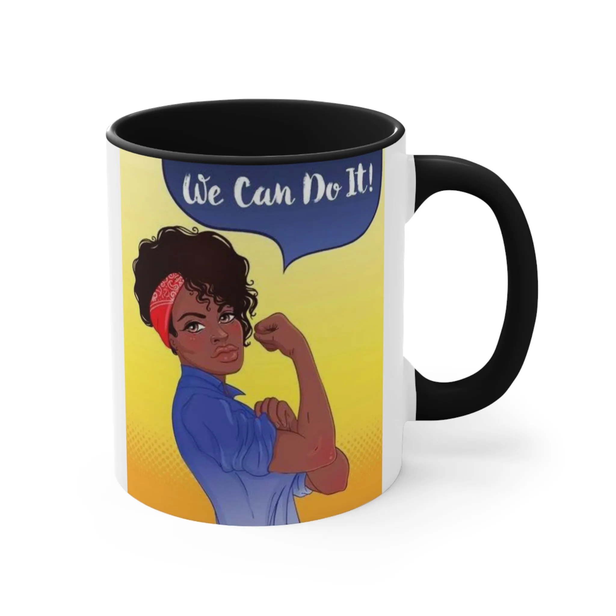 We Can Do It Ceramic Coffee Mug, teacher gift, coworker gift, unique gift, gift for mom, gift for dad, funny mug, Motivation gift