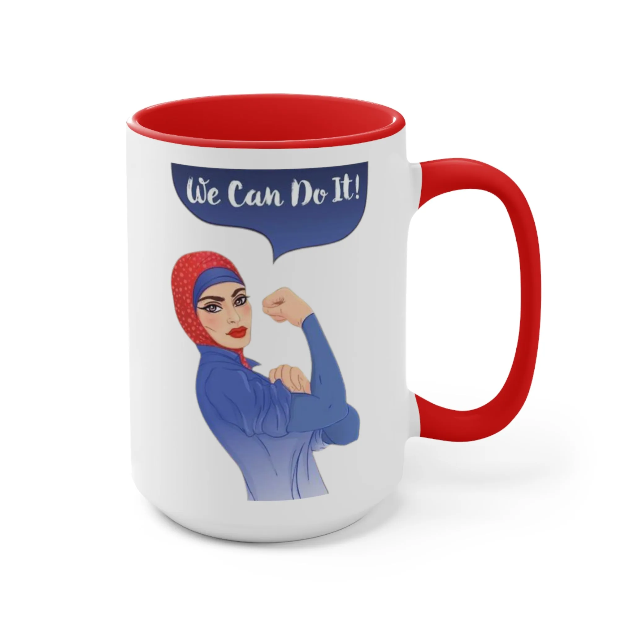 We Can Do It Ceramic Coffee Mug, teacher gift, coworker gift, unique gift, gift for mom, gift for dad, funny mug, Motivation gift