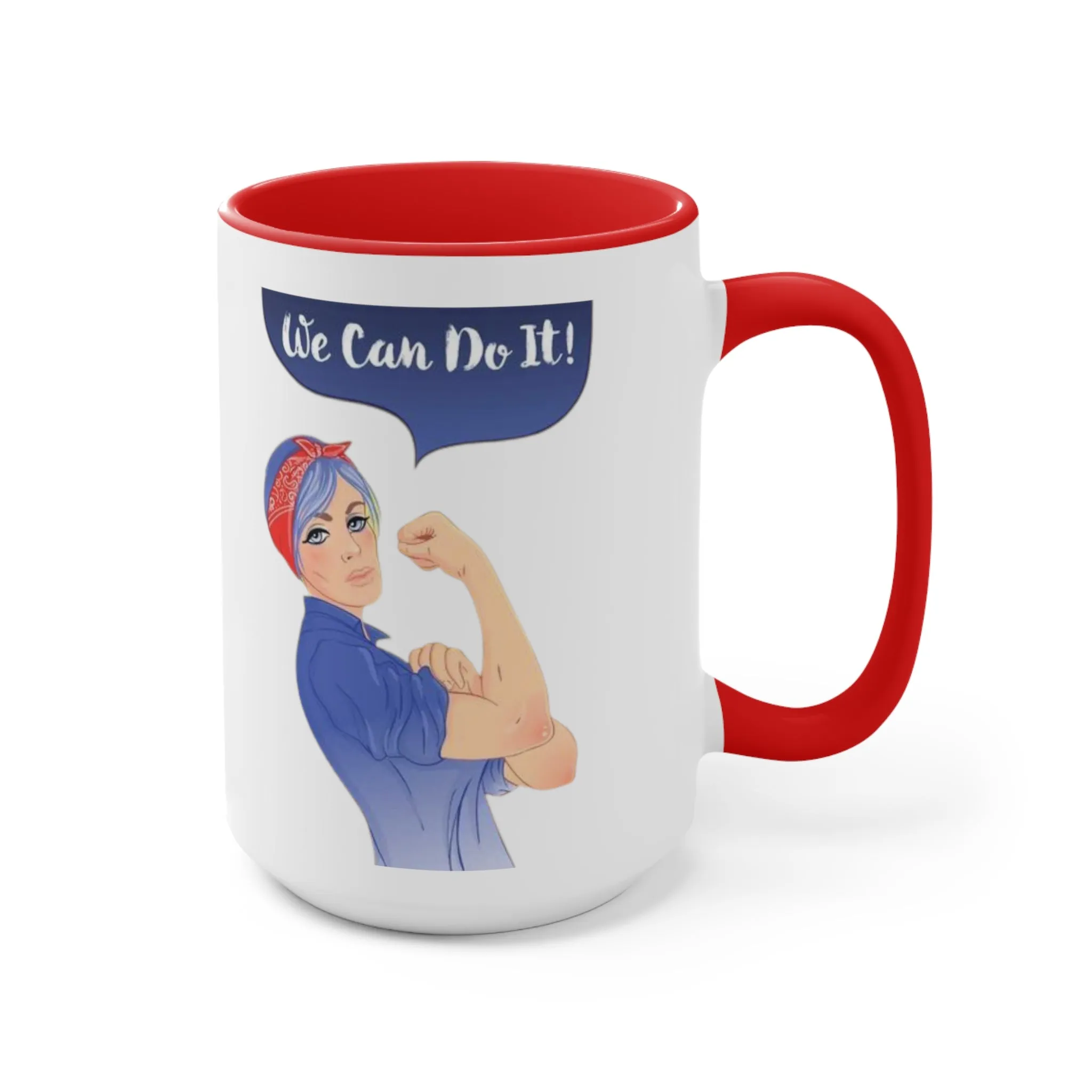 We Can Do It Ceramic Coffee Mug, teacher gift, coworker gift, unique gift, gift for mom, gift for dad, funny mug, Motivation gift