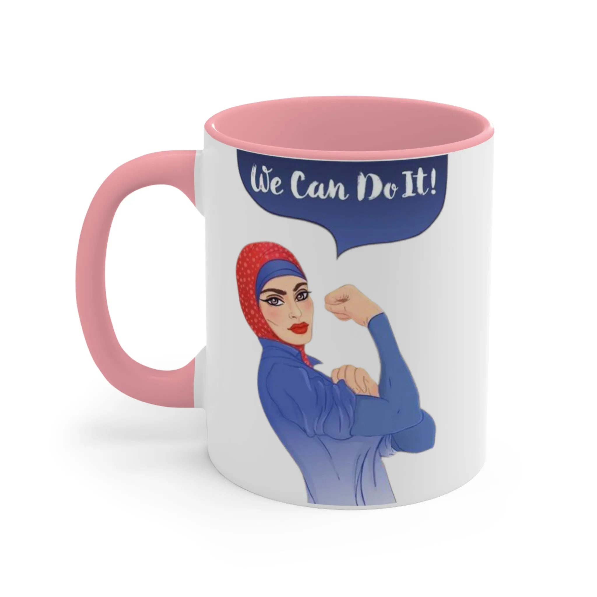 We Can Do It Ceramic Coffee Mug, teacher gift, coworker gift, unique gift, gift for mom, gift for dad, funny mug, Motivation gift