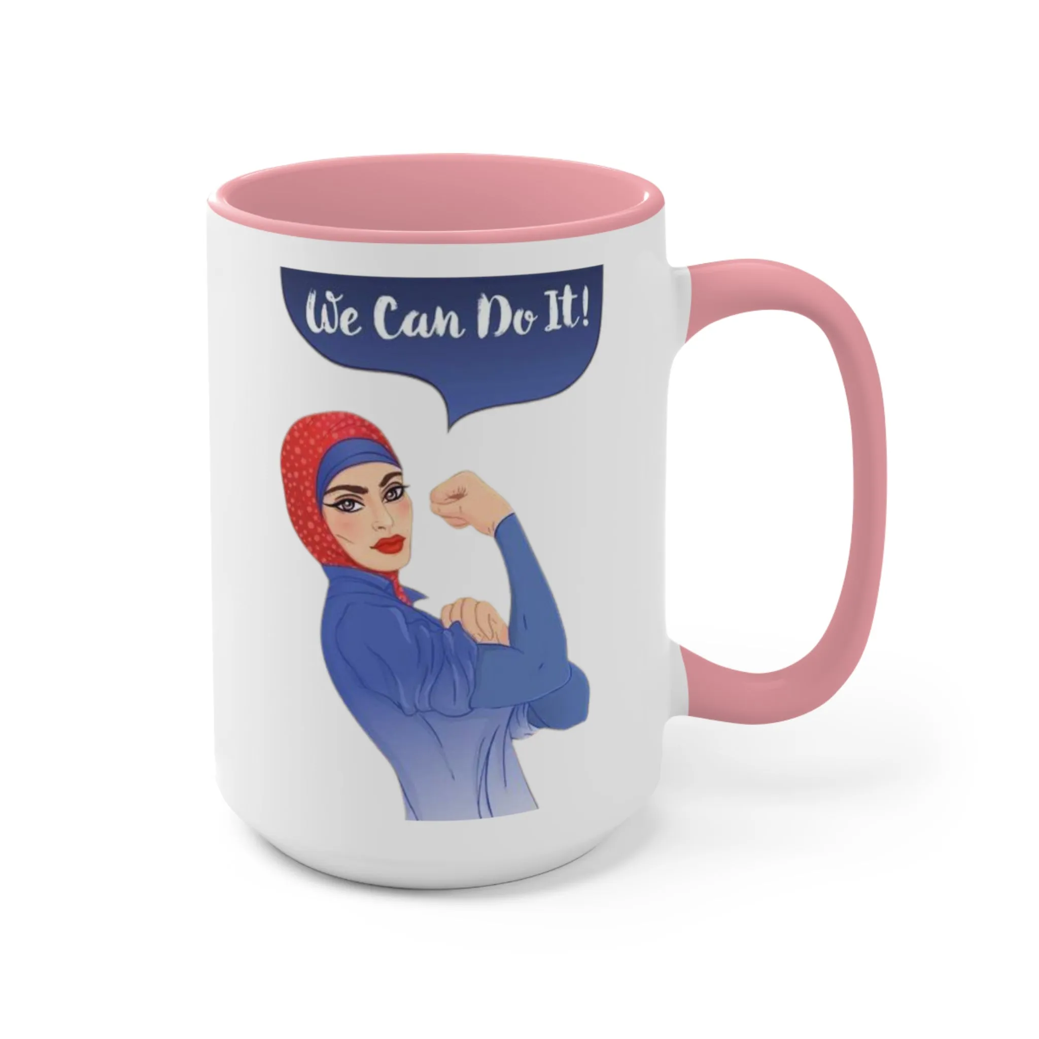 We Can Do It Ceramic Coffee Mug, teacher gift, coworker gift, unique gift, gift for mom, gift for dad, funny mug, Motivation gift