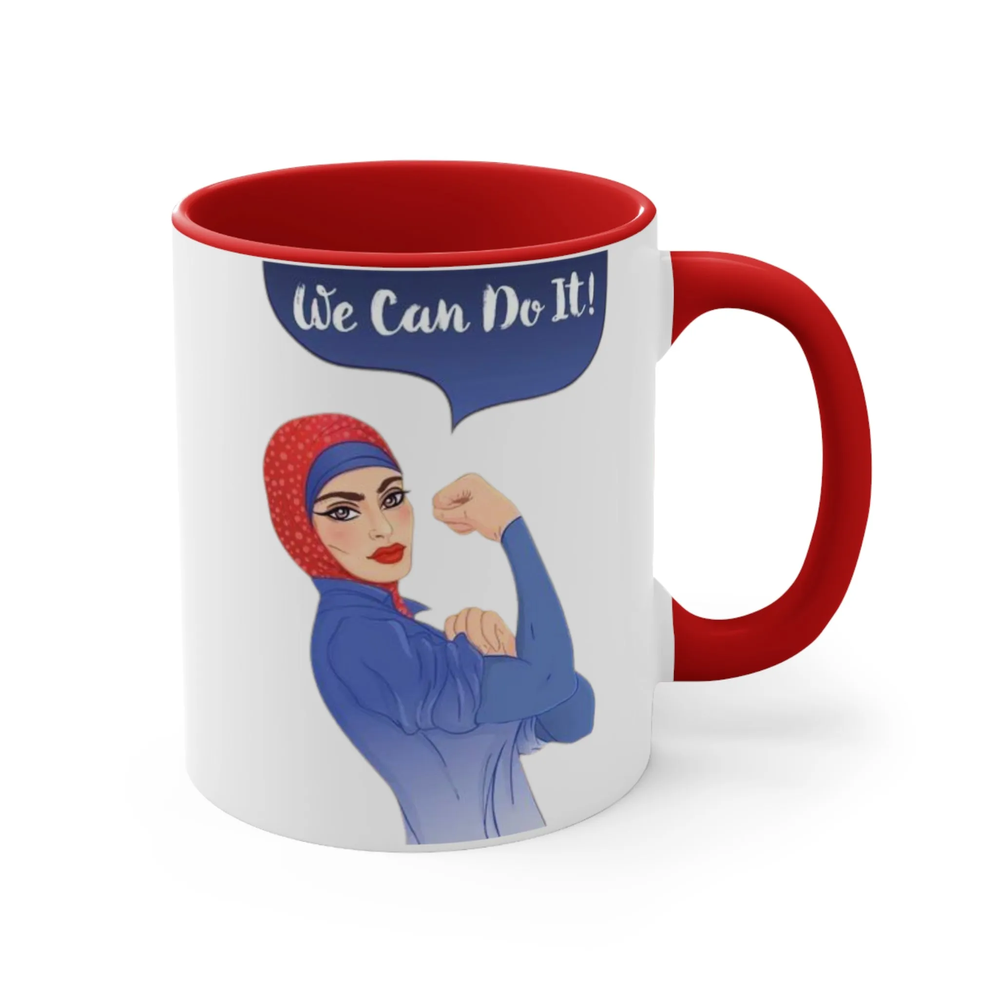 We Can Do It Ceramic Coffee Mug, teacher gift, coworker gift, unique gift, gift for mom, gift for dad, funny mug, Motivation gift