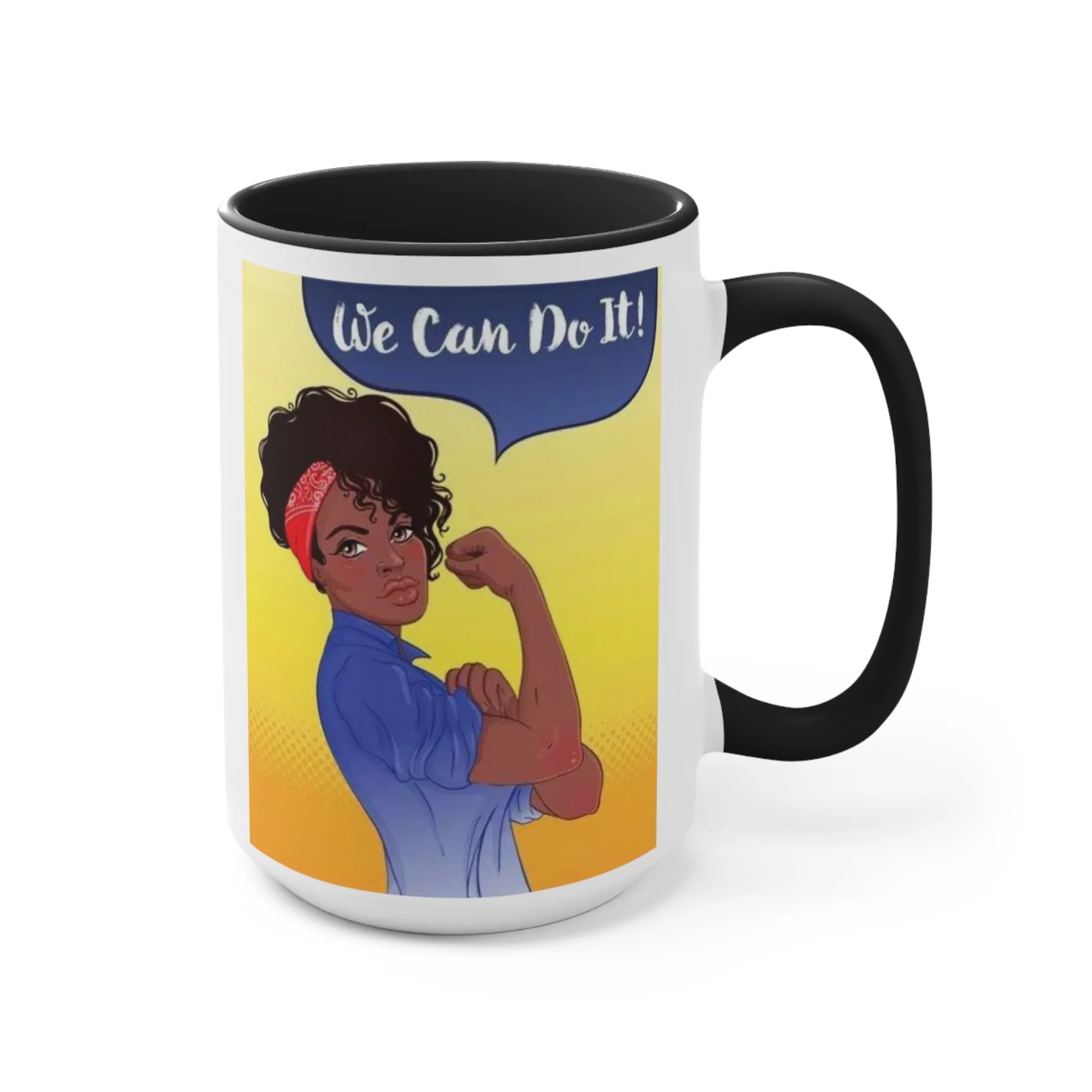 We Can Do It Ceramic Coffee Mug, teacher gift, coworker gift, unique gift, gift for mom, gift for dad, funny mug, Motivation gift