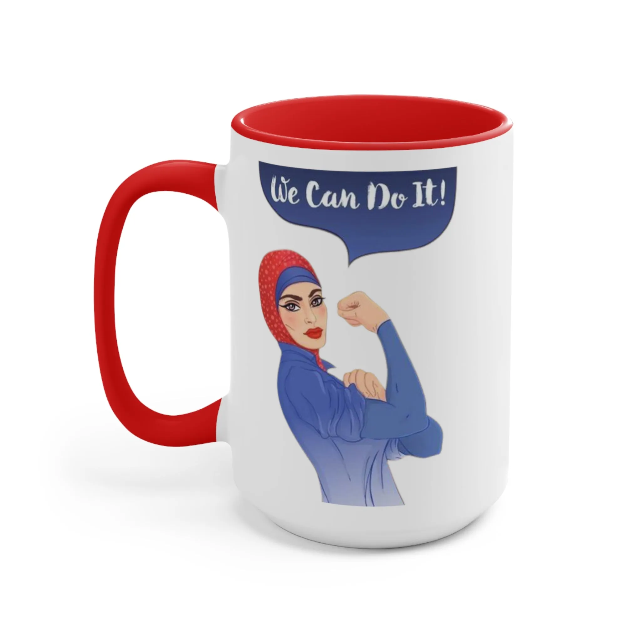 We Can Do It Ceramic Coffee Mug, teacher gift, coworker gift, unique gift, gift for mom, gift for dad, funny mug, Motivation gift