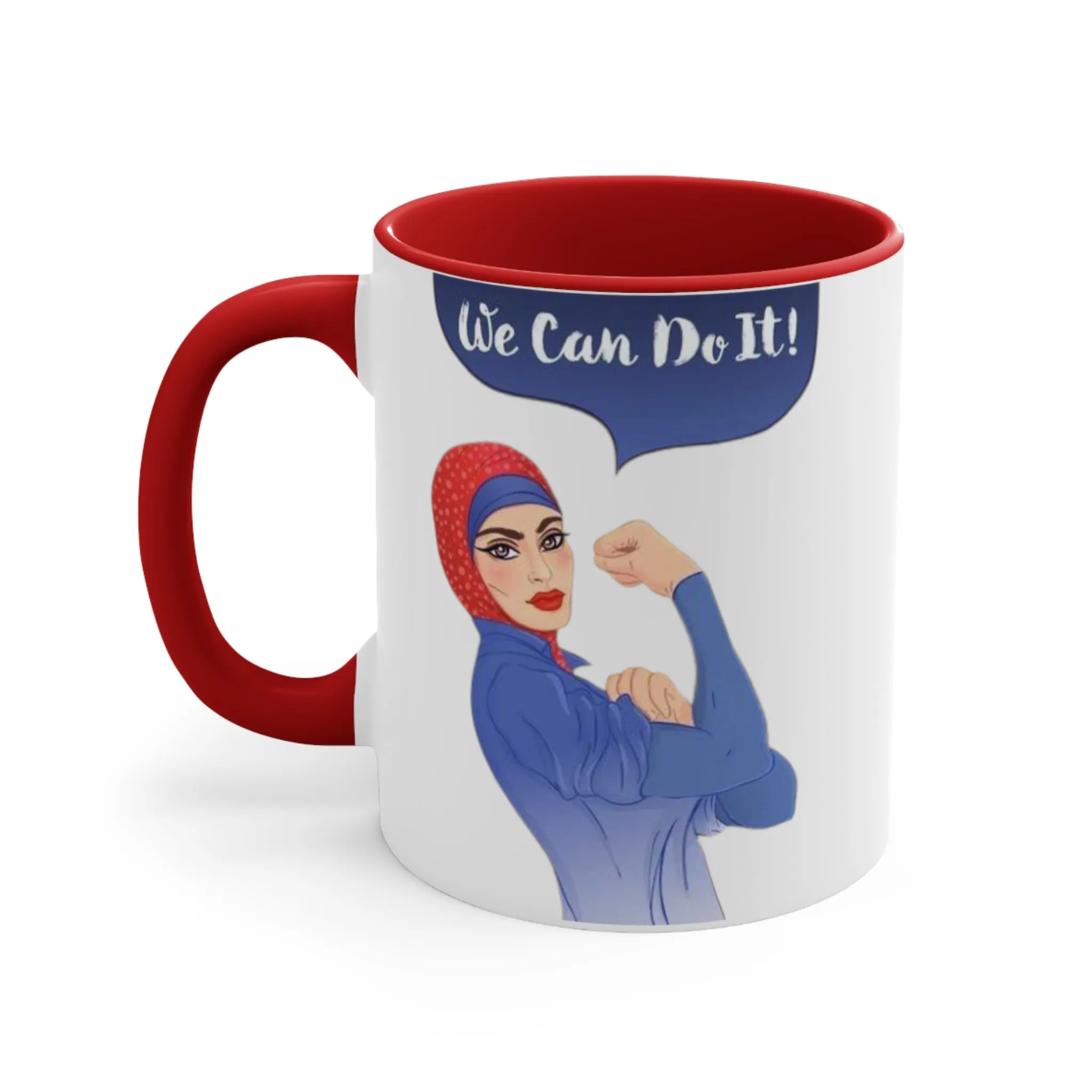 We Can Do It Ceramic Coffee Mug, teacher gift, coworker gift, unique gift, gift for mom, gift for dad, funny mug, Motivation gift