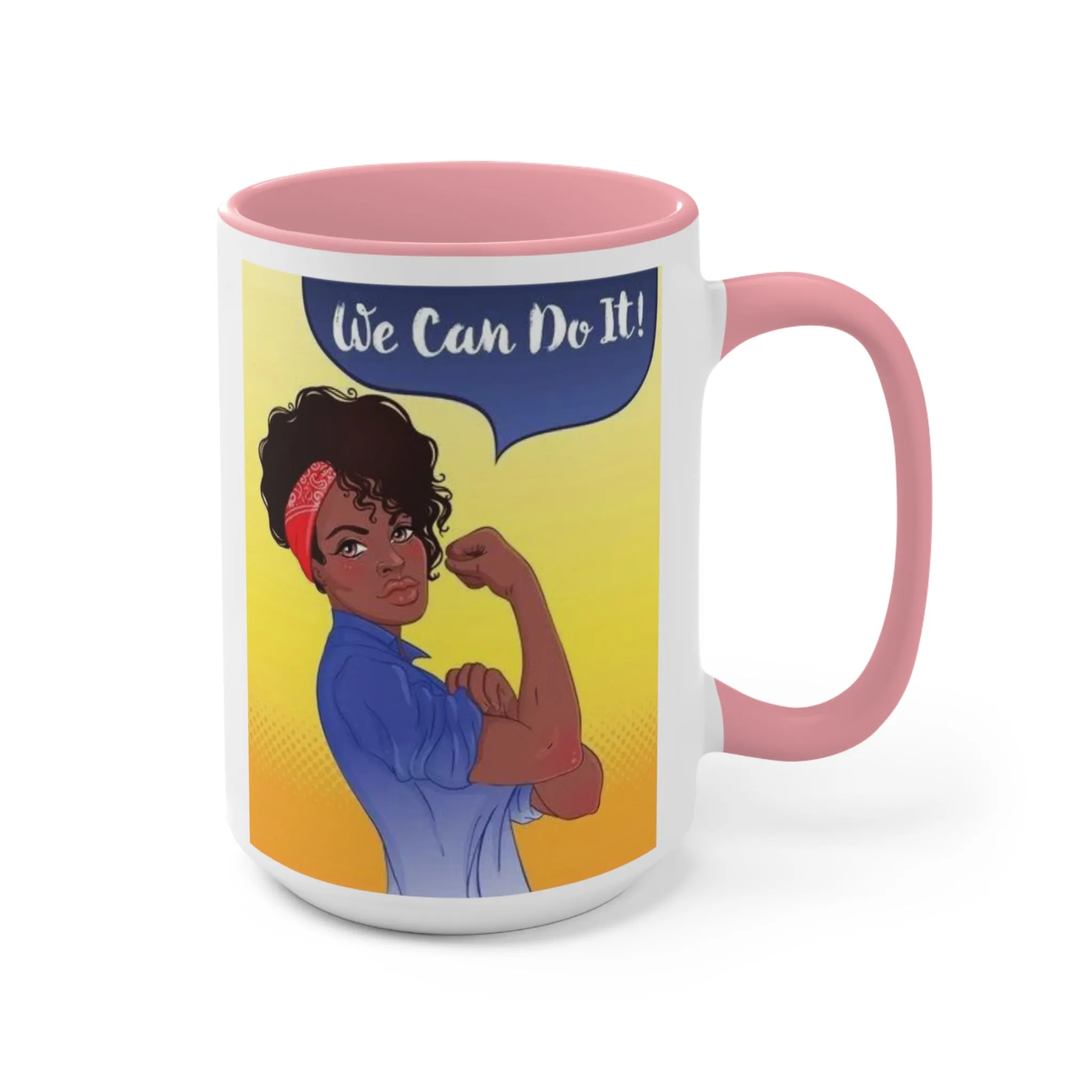 We Can Do It Ceramic Coffee Mug, teacher gift, coworker gift, unique gift, gift for mom, gift for dad, funny mug, Motivation gift