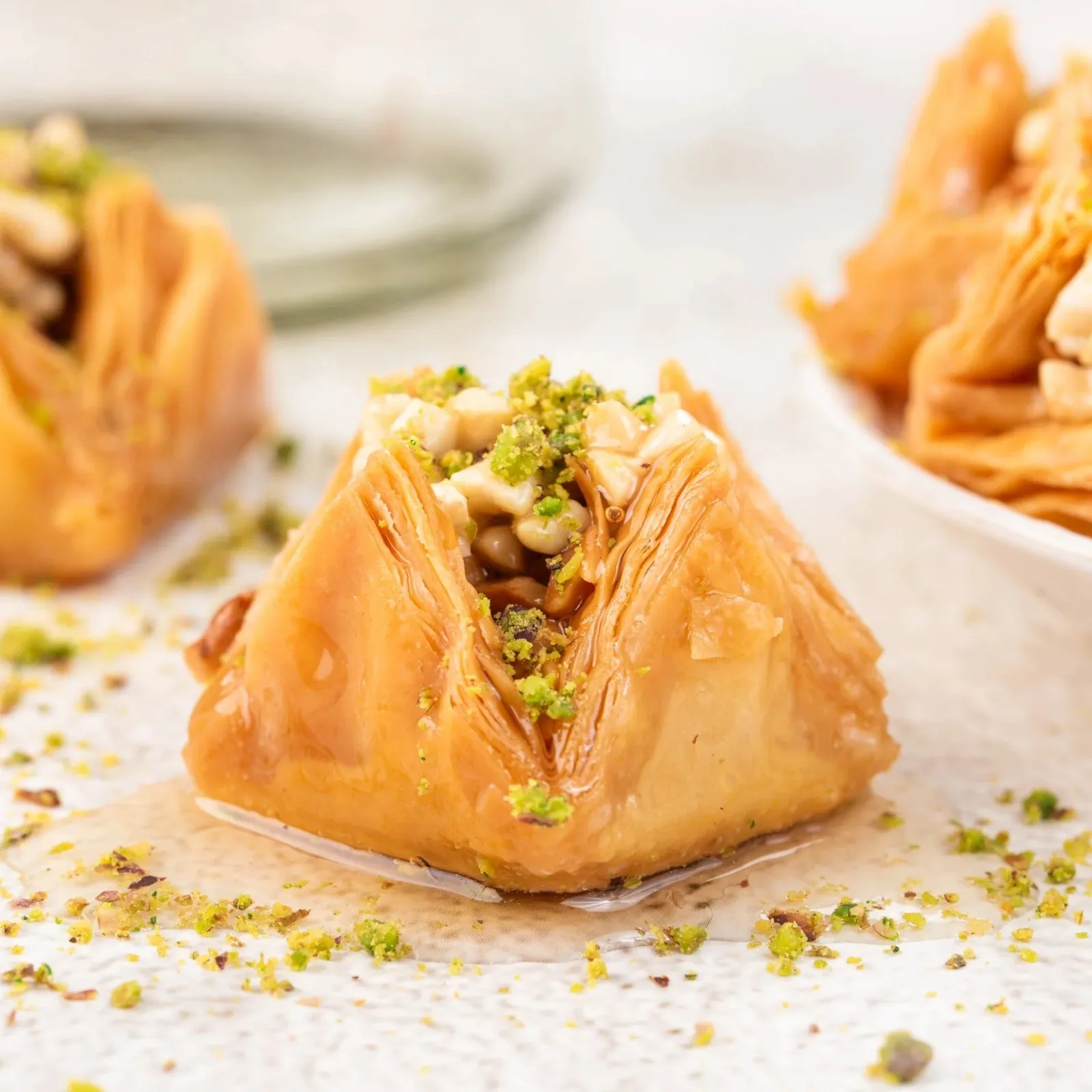 White Imperial Baklava Diwali Gift Box