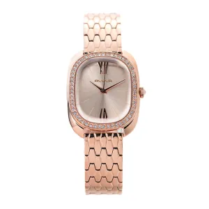 Women Rosegold Stainless Steel 28mm Watch