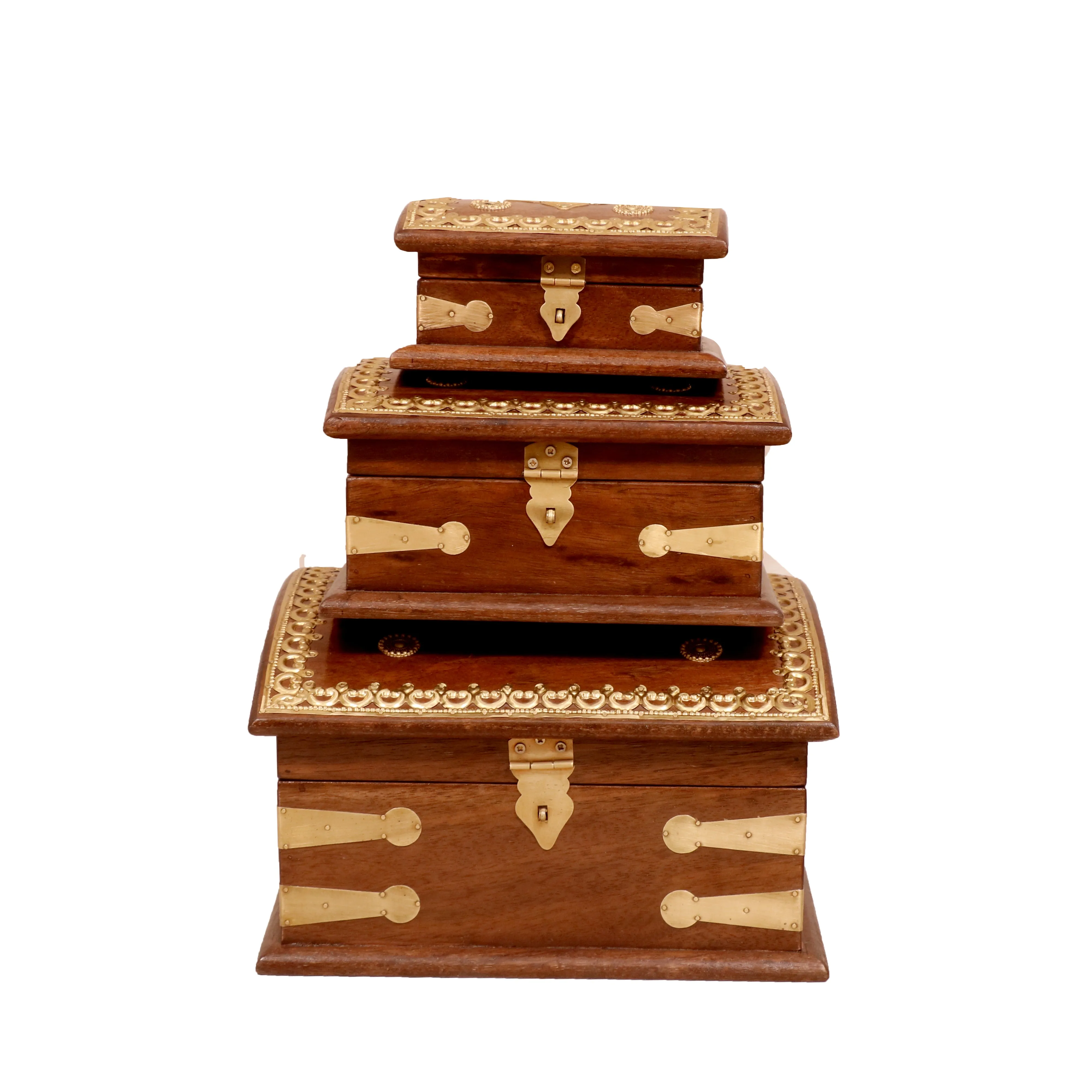 Wooden Curved Boxes